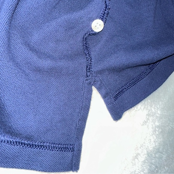 Brooks Brothers 346 Navy Blue Performance Polo Long Sleeve Shirt M Logo Collared - Picture 7 of 10